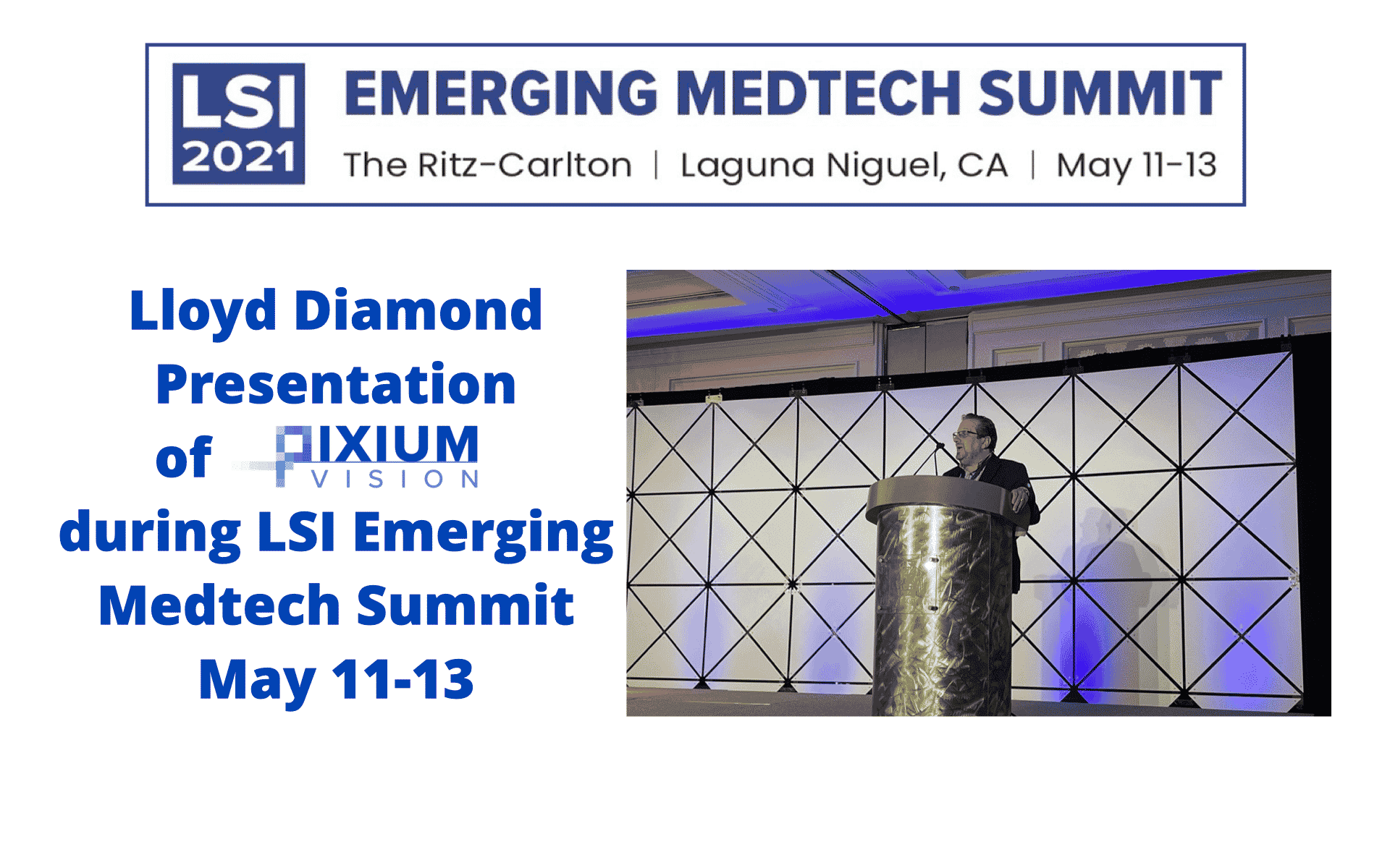 LSI 2021 Emerging Medtech Summit Report Pixium Vision
